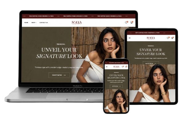 Solya E-Commerce Store
